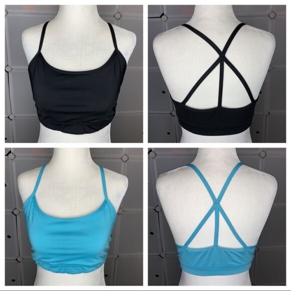 Zella Criss Cross Sports Bra Bundle Size Large - Picture 1 of 9
